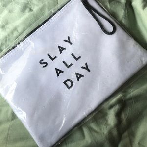 Milly Canvas zip pouch
